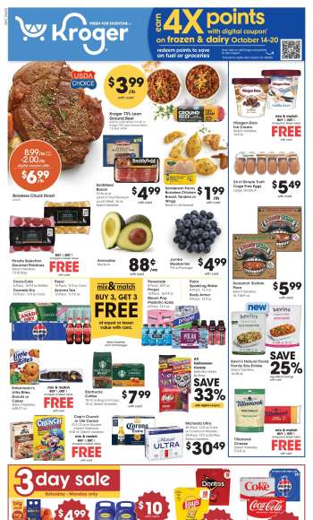 Kroger Flyer - 10/14/2026 - 10/20/2026.