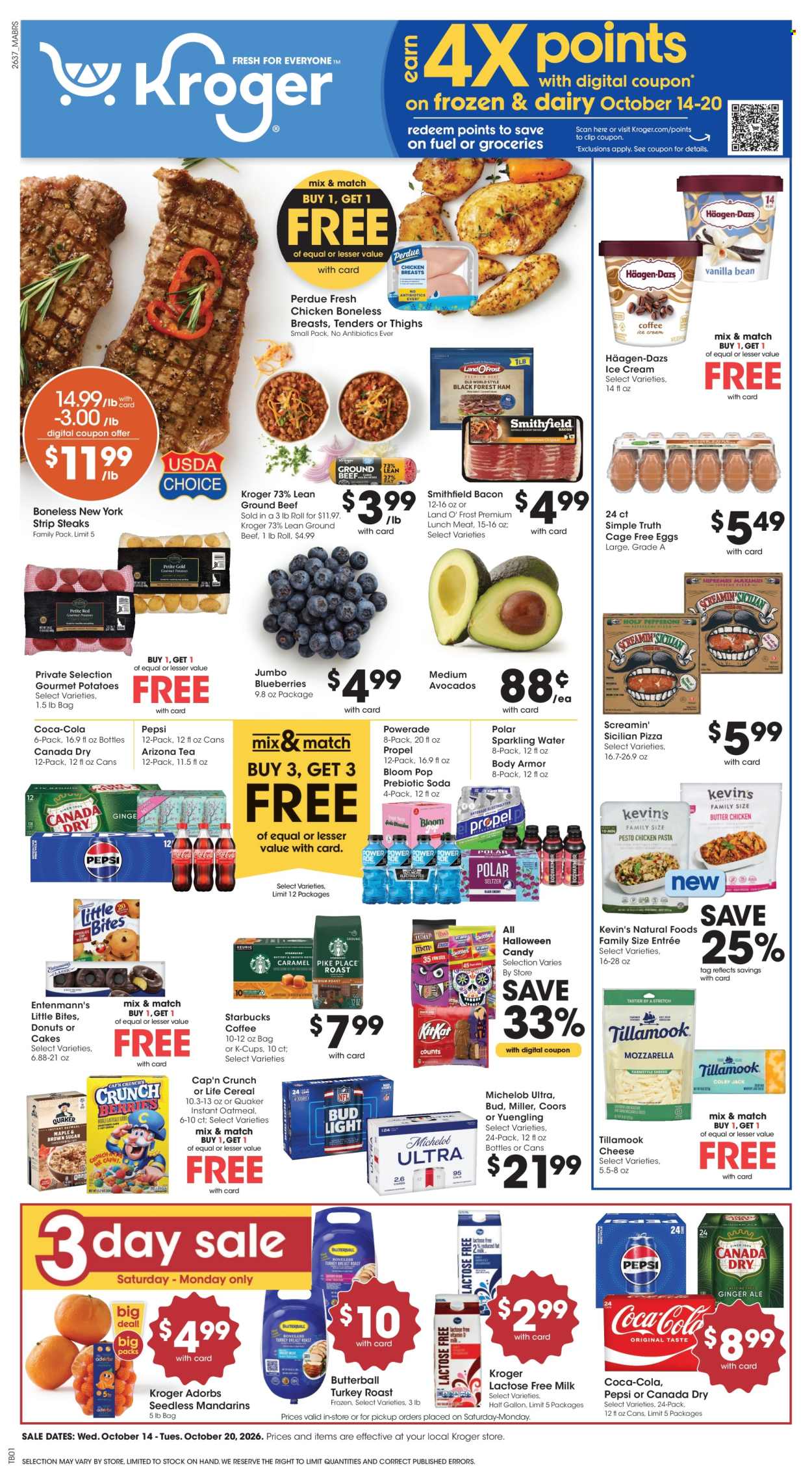 Kroger ad - 10/14/2026 - 10/20/2026. Page 1