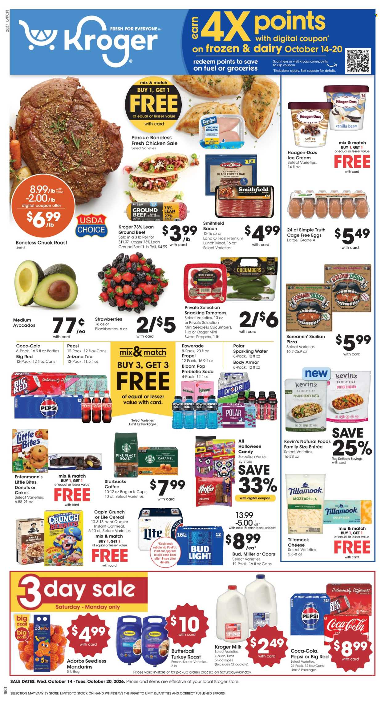 Kroger ad - 10/14/2026 - 10/20/2026. Page 1