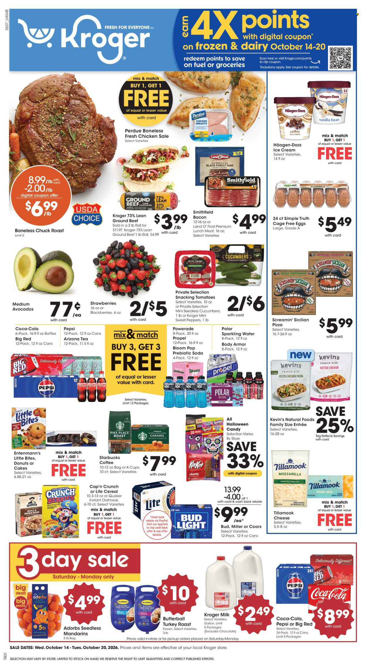 Kroger ad - 10/14/2026 - 10/20/2026. Page 1