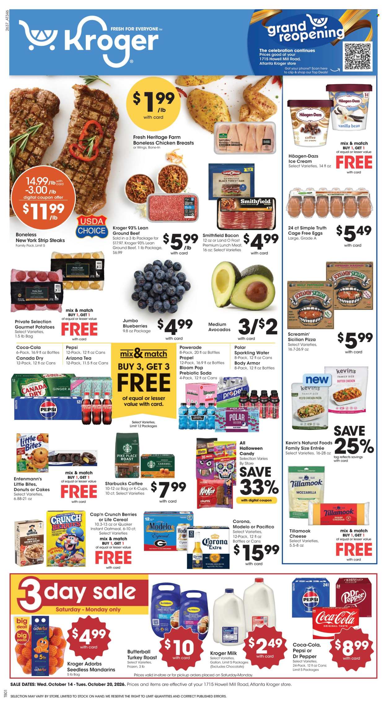 Kroger ad - 10/14/2026 - 10/20/2026. Page 1