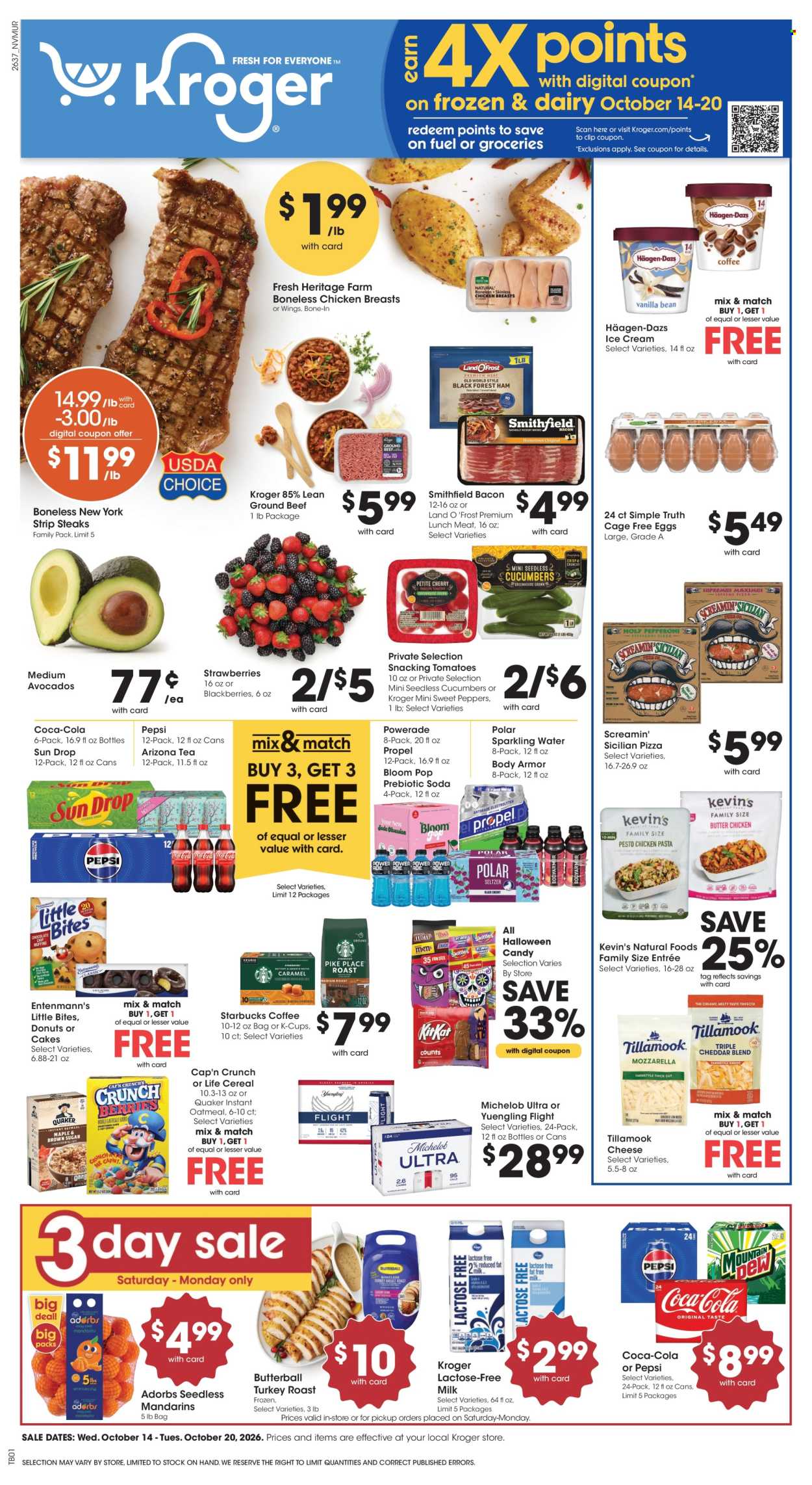 Kroger ad - 10/14/2026 - 10/20/2026. Page 1