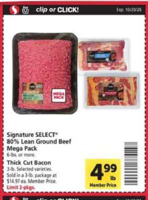 Signature SELECT 80% Lean Ground Beef Mega Pack
