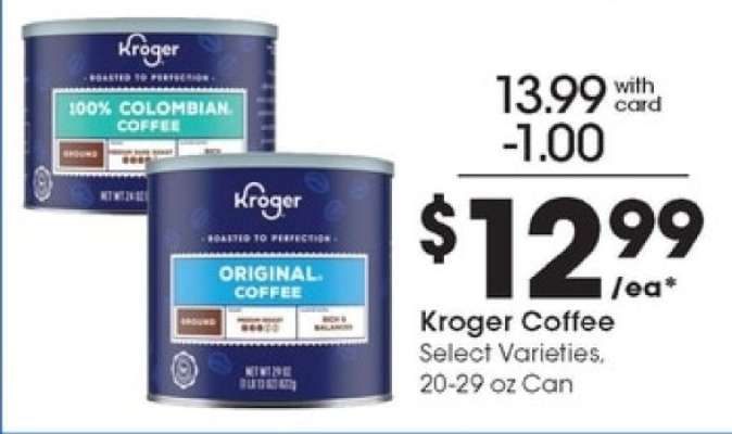 Kroger Coffee