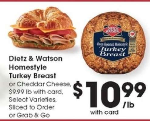 Dietz & Watson Homestyle Turkey Breast