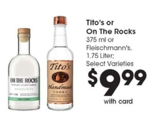 Tito's or On The Rocks