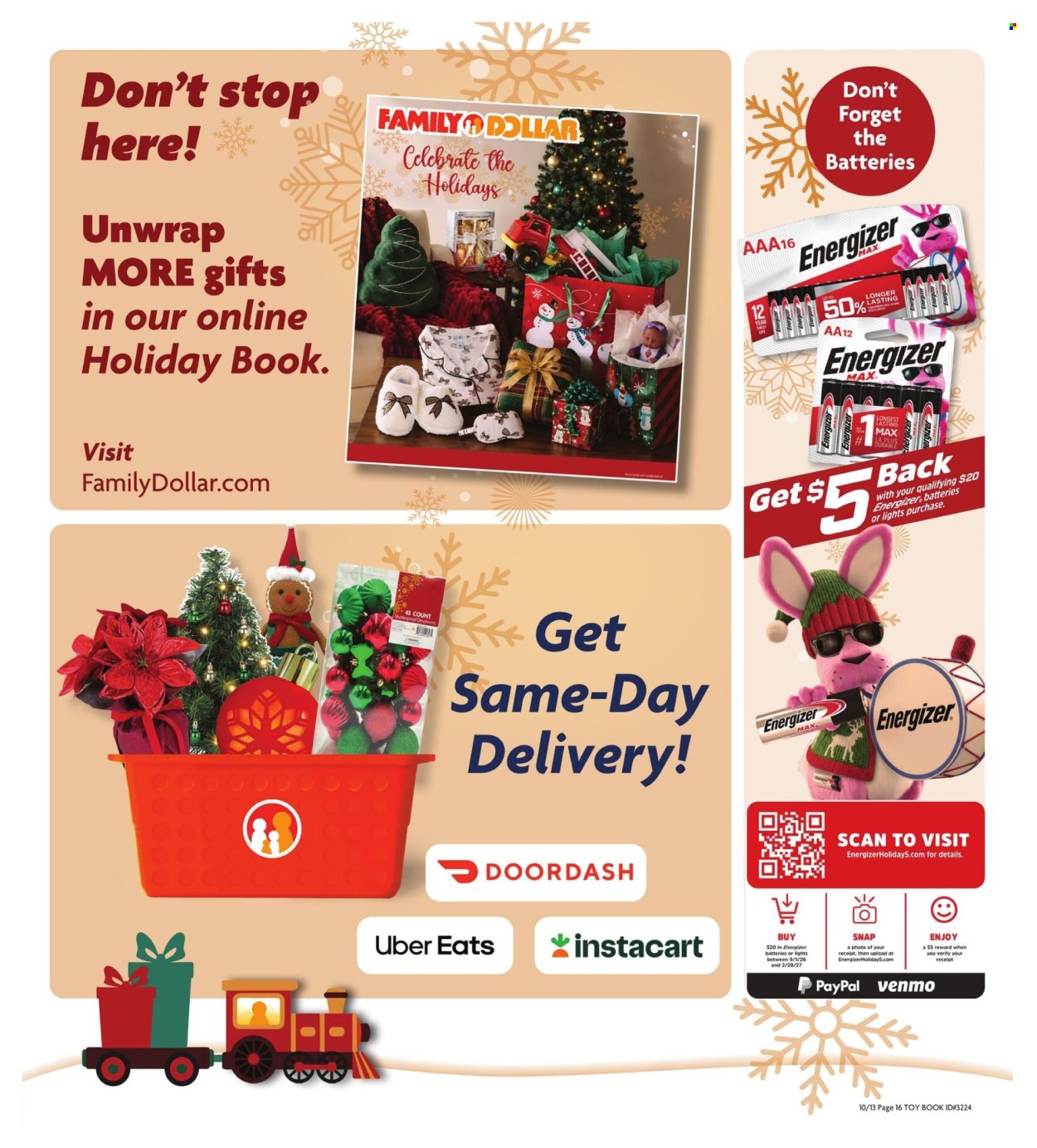 Family Dollar ad - 10/13/2026 - 12/25/2026. Page 16