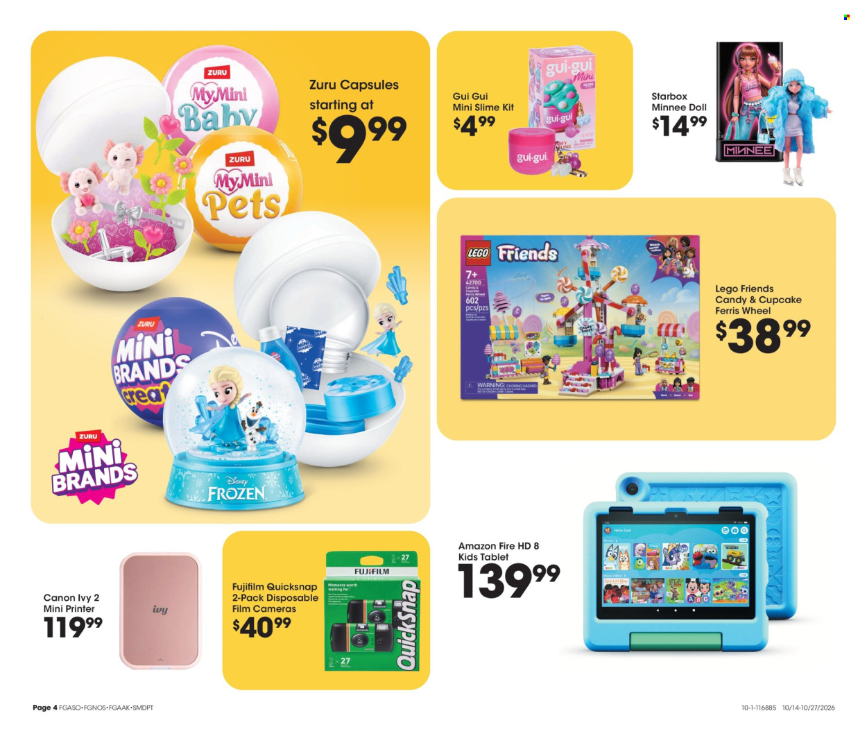 Fred Meyer ad - 10/14/2026 - 10/27/2026. Page 4