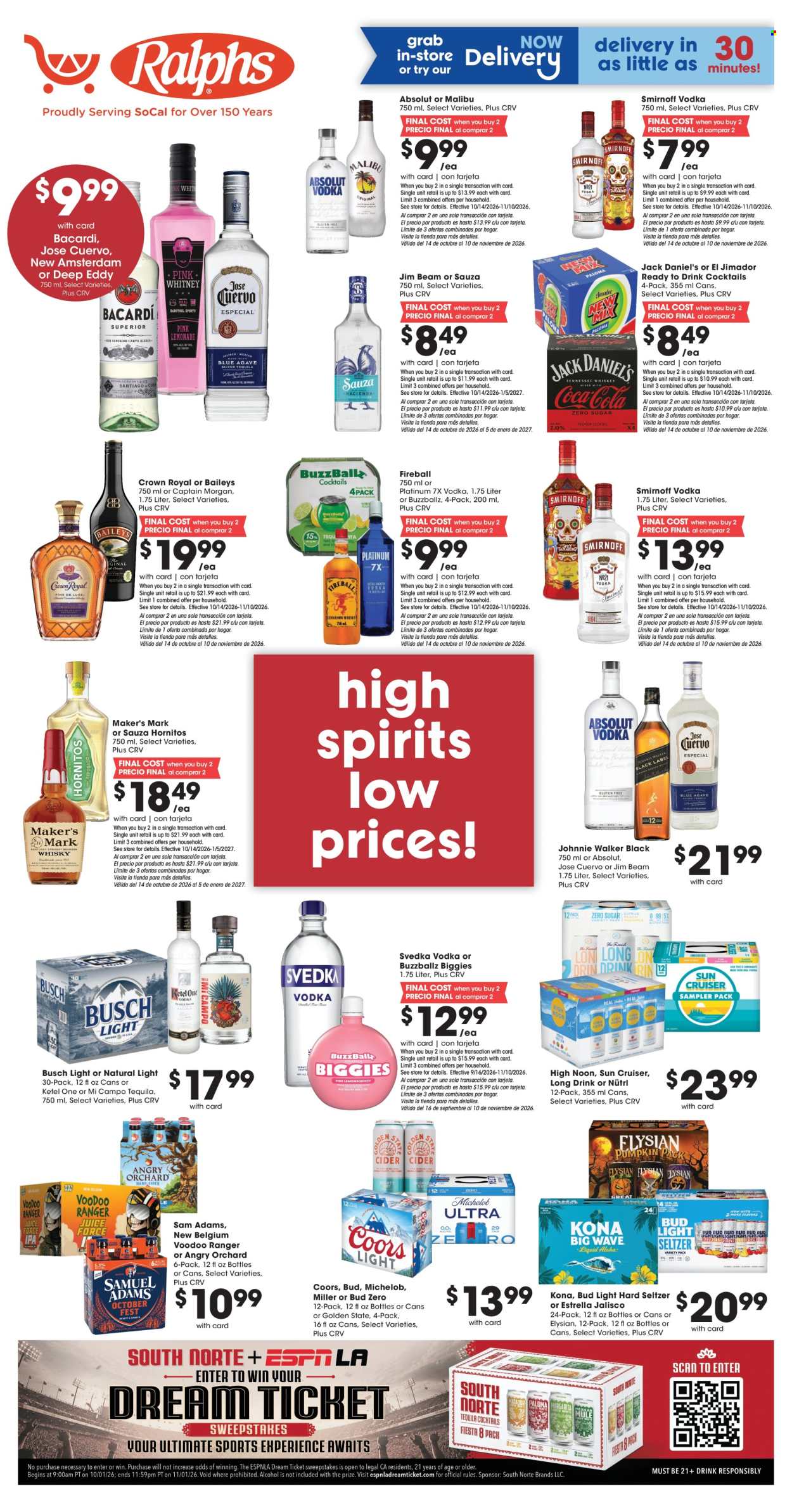 Ralphs ad - 10/14/2026 - 10/20/2026. Page 1