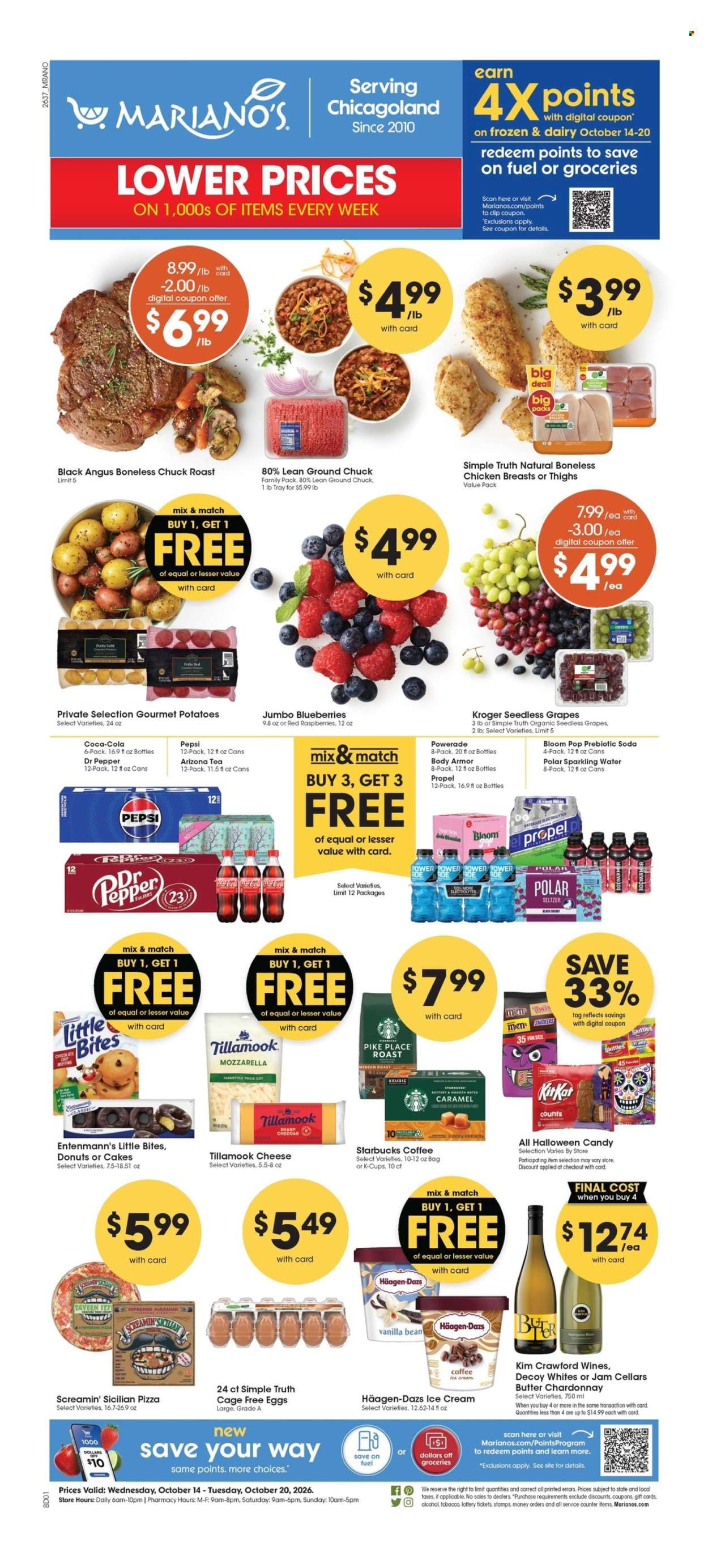 Mariano’s ad - 10/14/2026 - 10/20/2026. Page 1