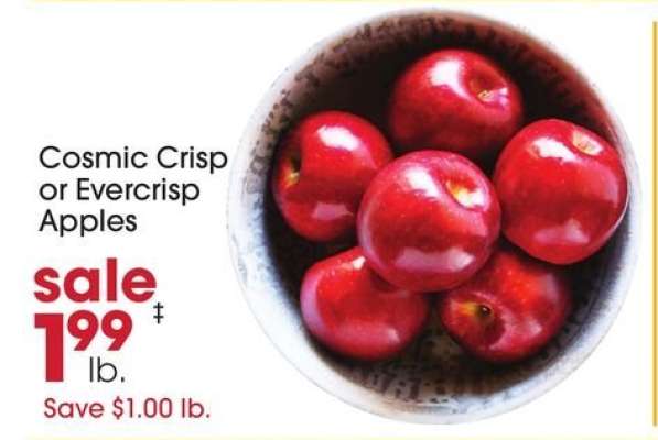 Cosmic Crisp or Evercrisp Apples