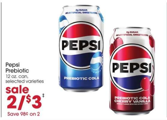 Pepsi Prebiotic