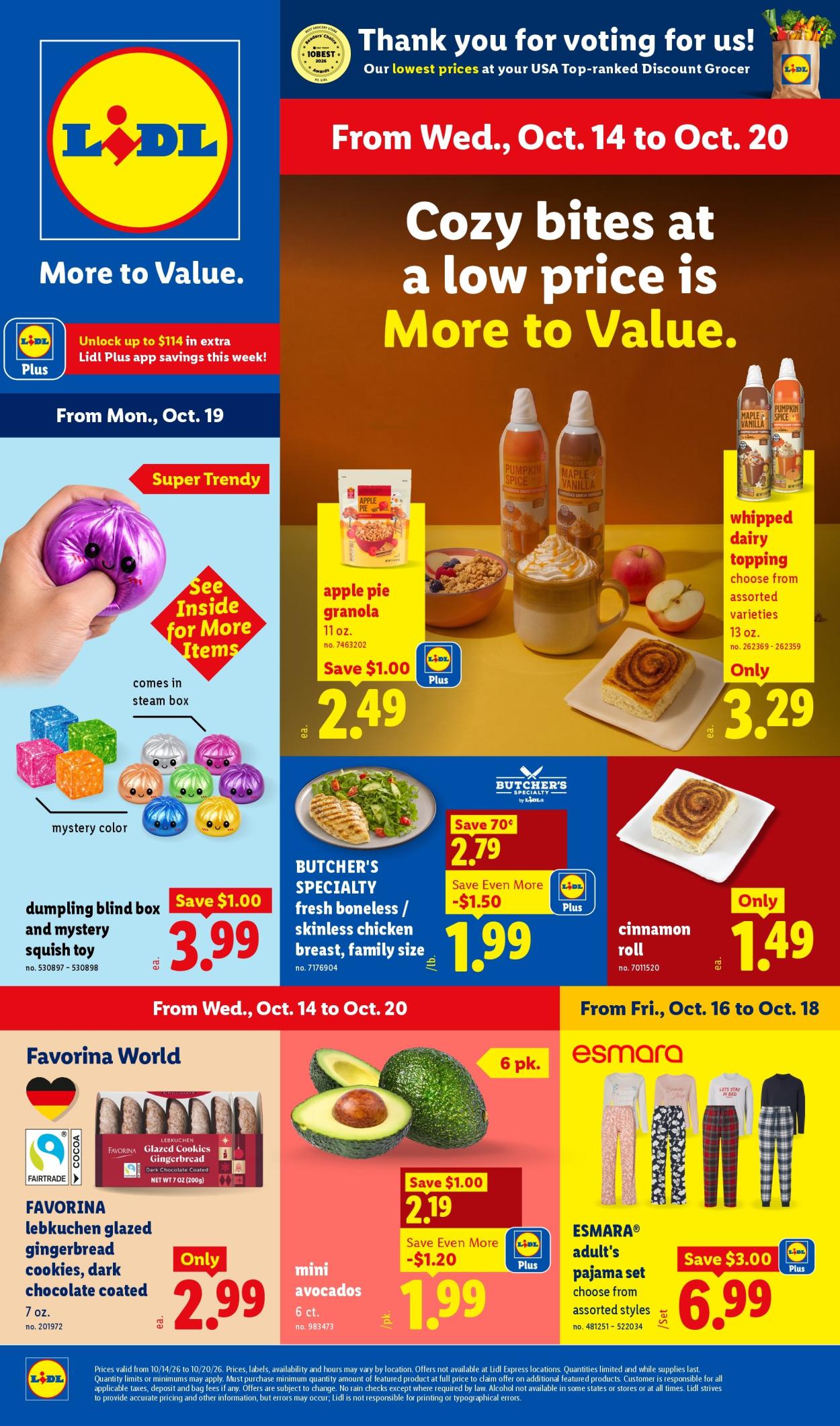 Lidl ad - 10/14/2026 - 10/20/2026. Page 1