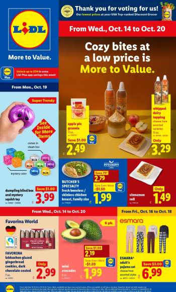 Lidl Flyer - 10/14/2026 - 10/20/2026.