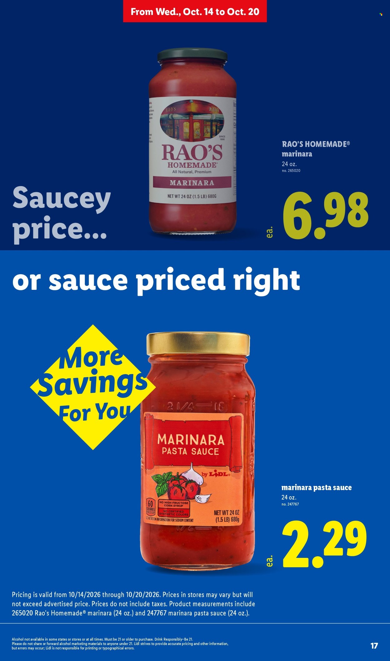 Lidl ad - 10/14/2026 - 10/20/2026. Page 17
