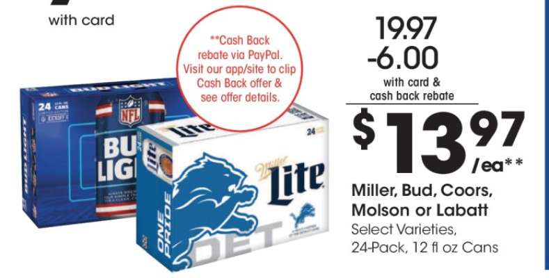 Miller, Bud, Coors, Molson or Labatt
