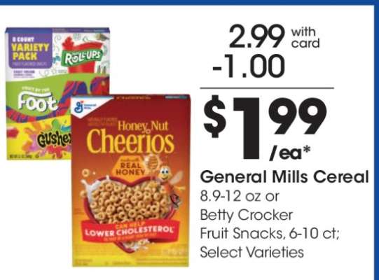 General Mills Cereal