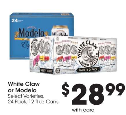 White Claw or Modelo