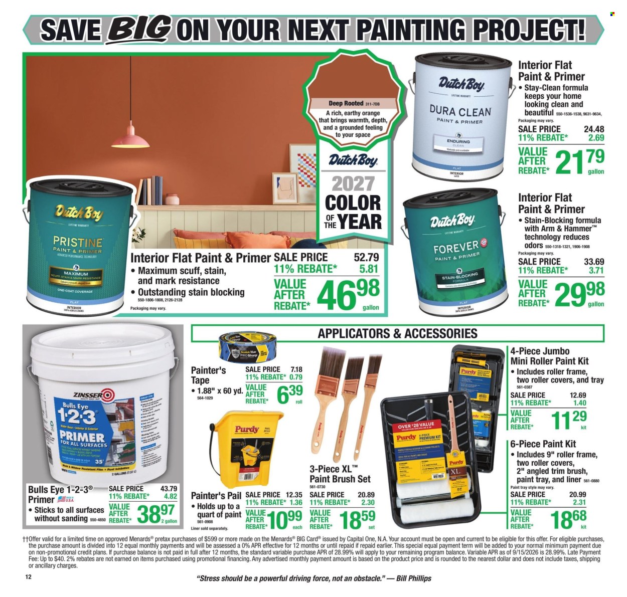 Menards ad - 10/15/2026 - 10/25/2026. Page 14