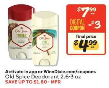 Old Spice Deodorant
