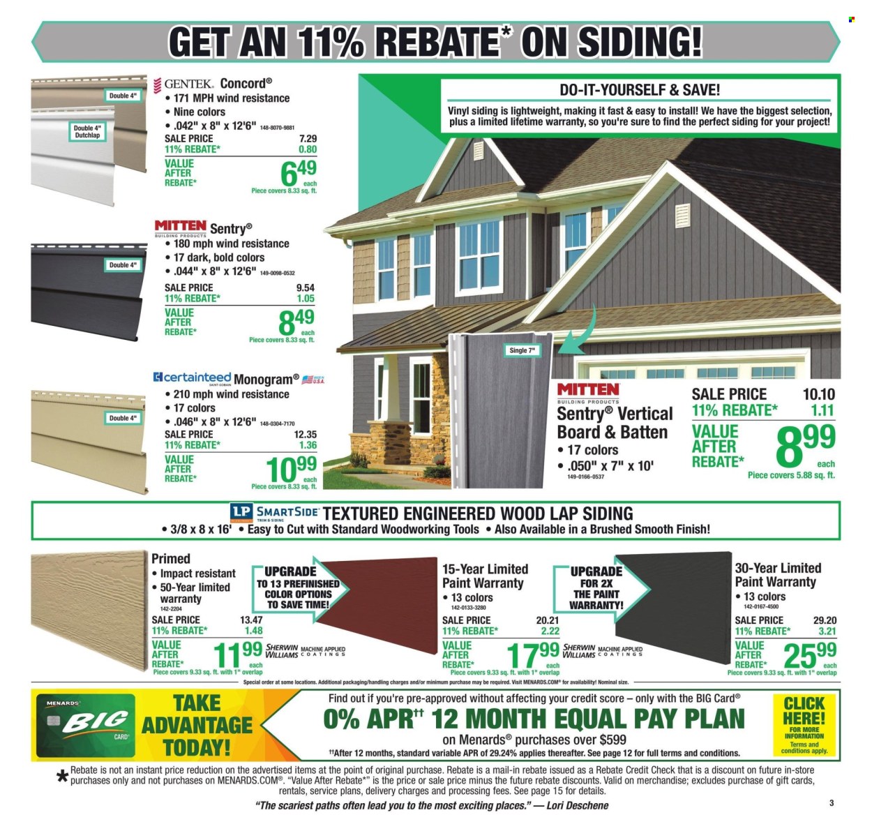Menards ad - 10/15/2026 - 10/25/2026. Page 5