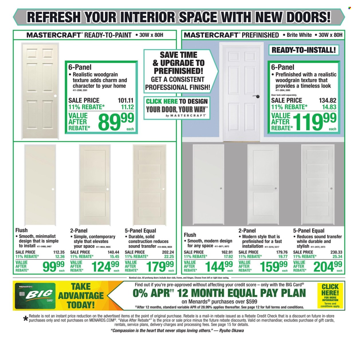 Menards ad - 10/15/2026 - 10/25/2026. Page 17