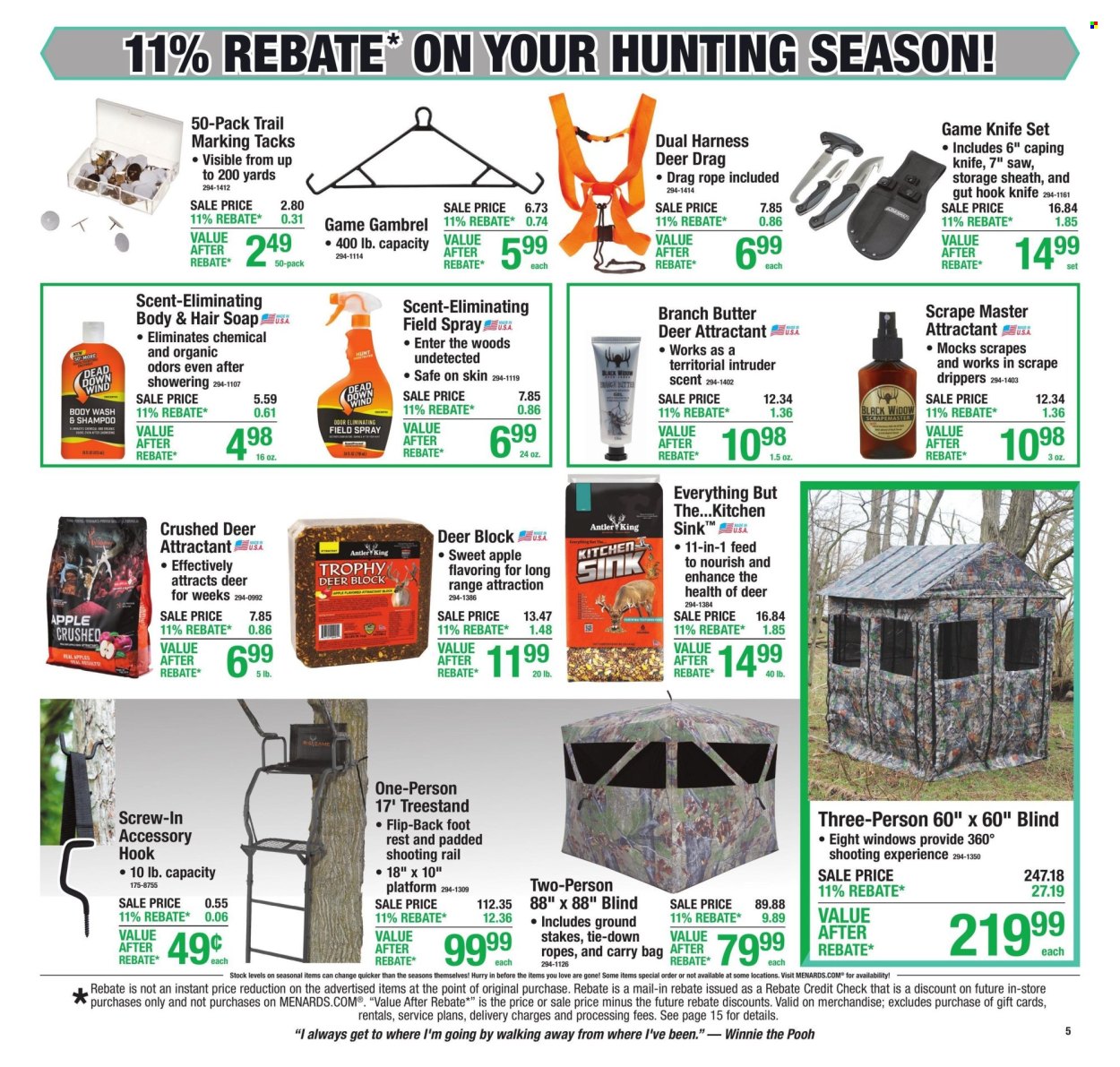 Menards ad - 10/15/2026 - 10/25/2026. Page 7