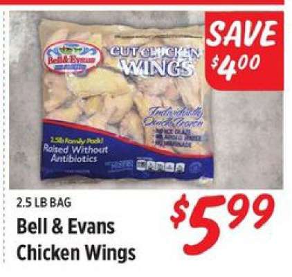 Bell & Evans Chicken Wings