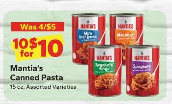 Mantia's Canned Pasta