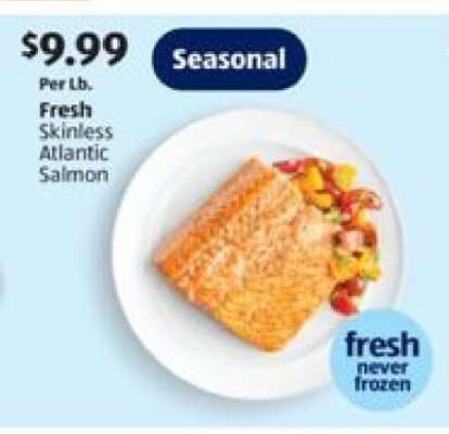 Fresh Skinless Atlantic Salmon