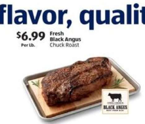 Fresh Black Angus Chuck Roast