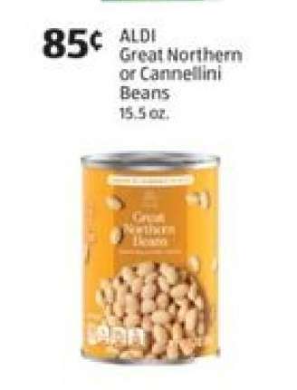 ALDI Great Northern or Cannellini Beans