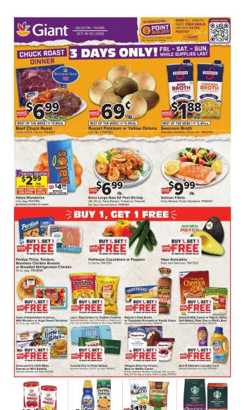 Giant Food Flyer - 10/16/2026 - 10/22/2026.