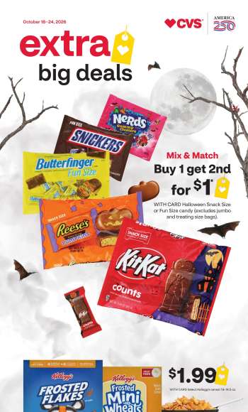CVS Pharmacy Flyer - 10/18/2026 - 10/24/2026.