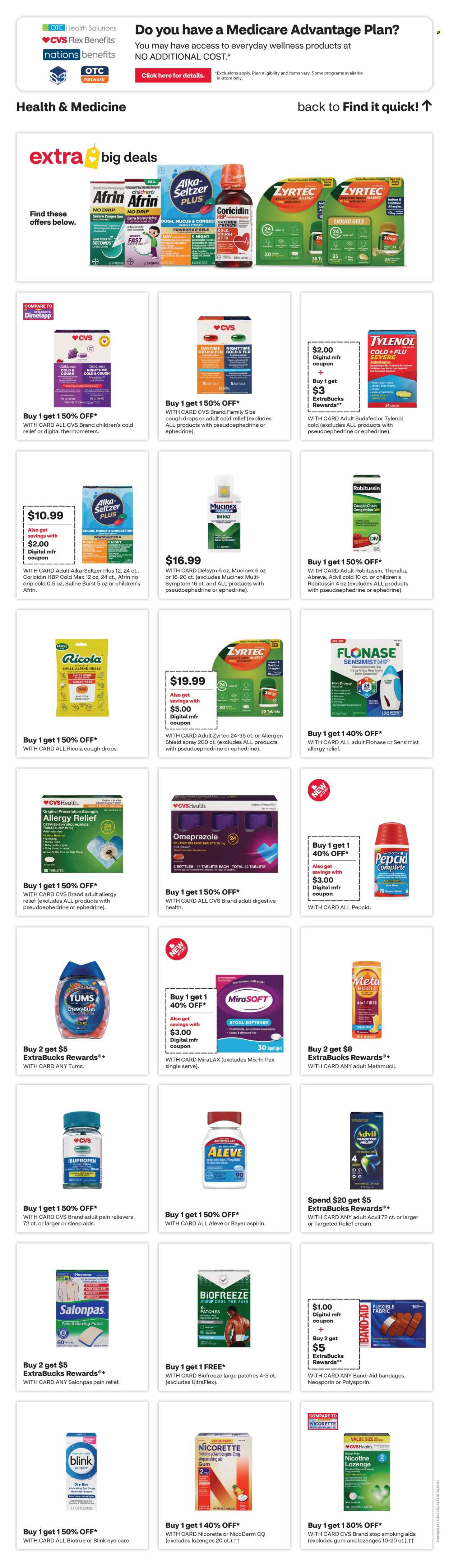 CVS Pharmacy ad - 10/18/2026 - 10/24/2026. Page 7