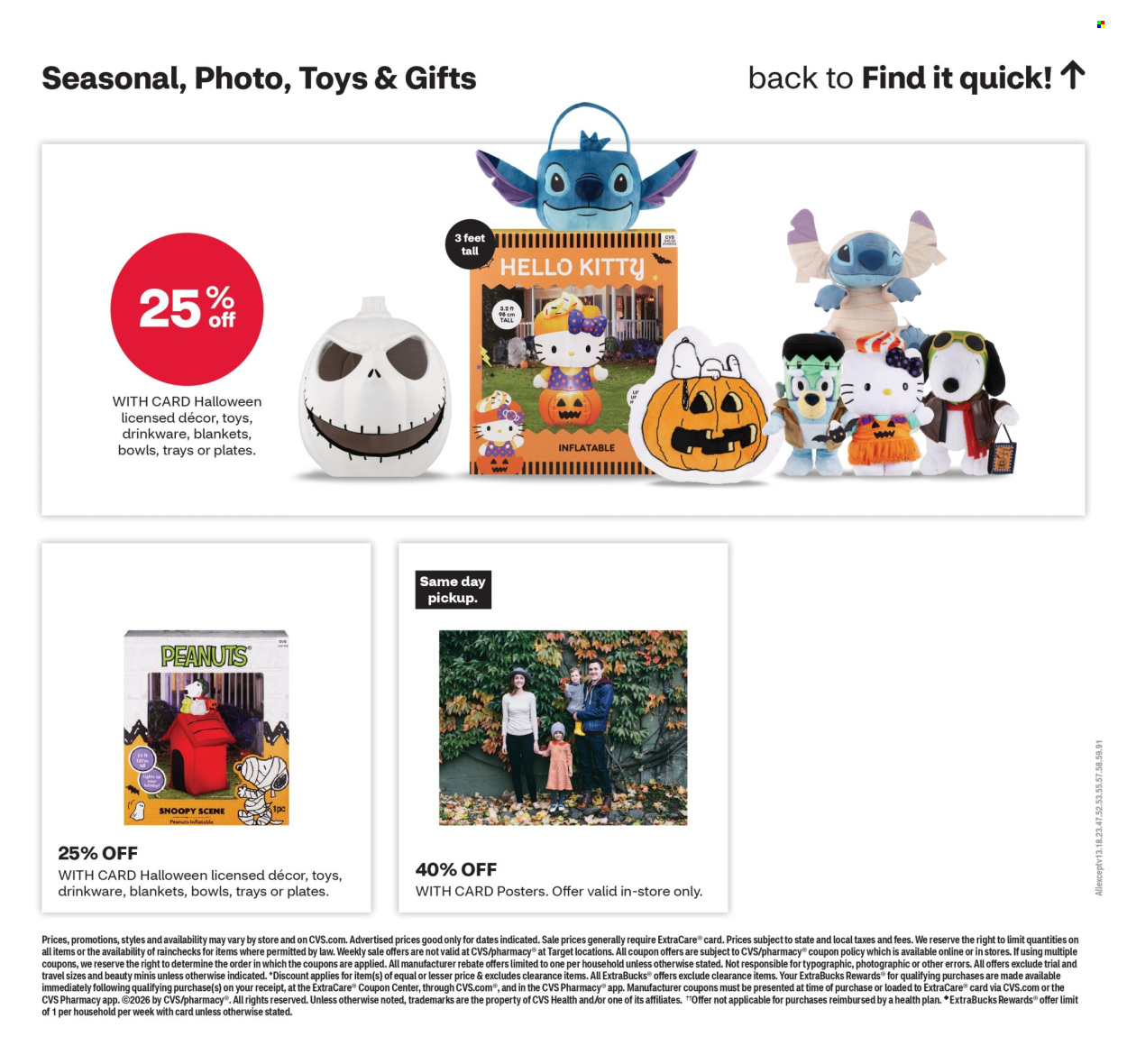 CVS Pharmacy ad - 10/18/2026 - 10/24/2026. Page 19