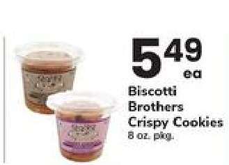 Biscotti Brothers Crispy Cookies