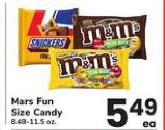 Mars Fun Size Candy