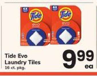 Tide Evo Laundry Tiles
