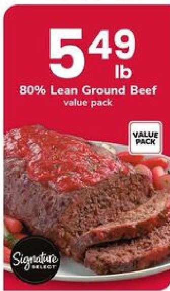 Signature SELECT 80% Lean Ground Beef
