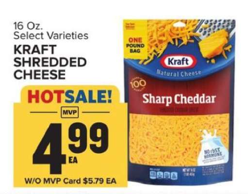 Kraft Shredded Cheese