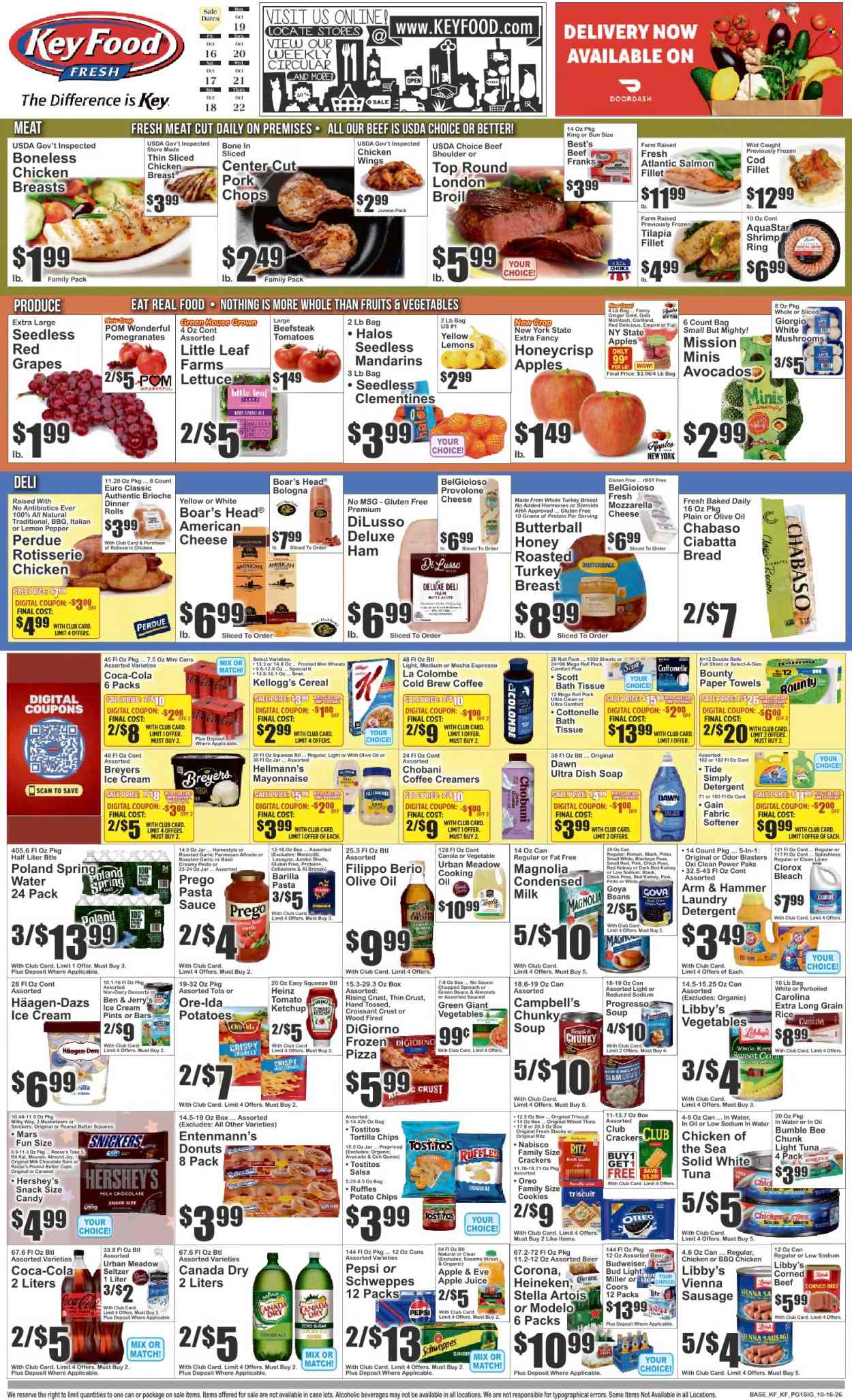 Key Food ad - 10/16/2026 - 10/22/2026. Page 1