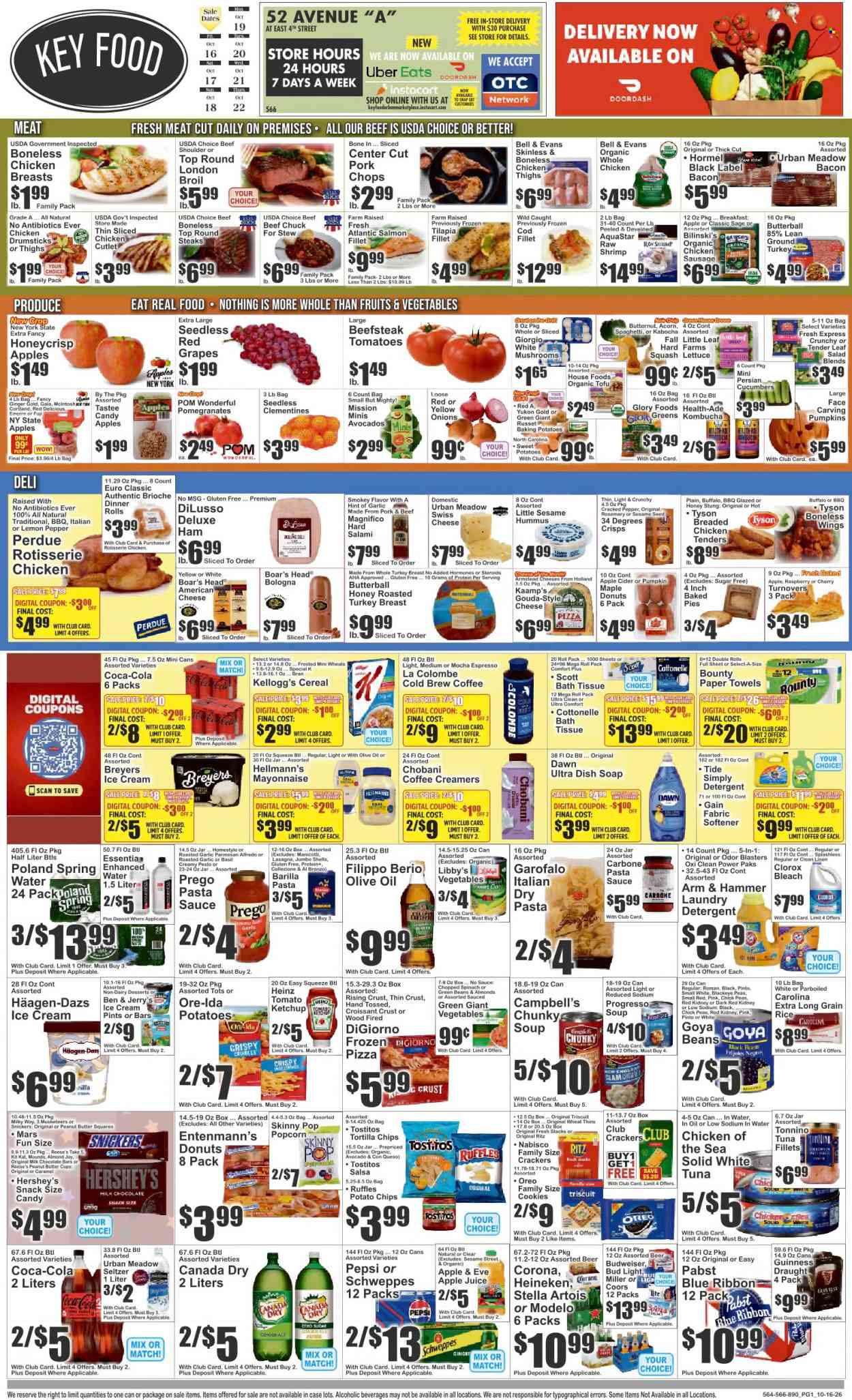Key Food ad - 10/16/2026 - 10/22/2026. Page 1