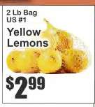 Yellow Lemons