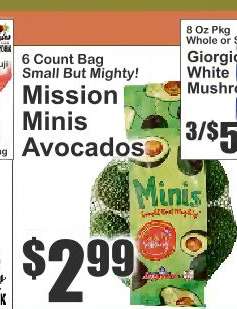 Mission Minis Avocados