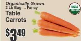 Table Carrots