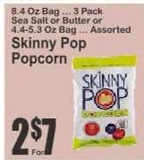 Skinny Pop Popcorn