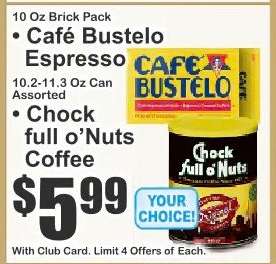 Chock Full o'Nuts Coffee