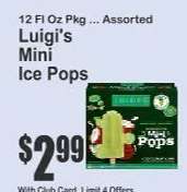 Luigi's Mini Ice Pops