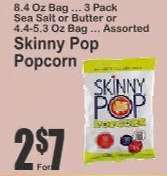 Skinny Pop Popcorn